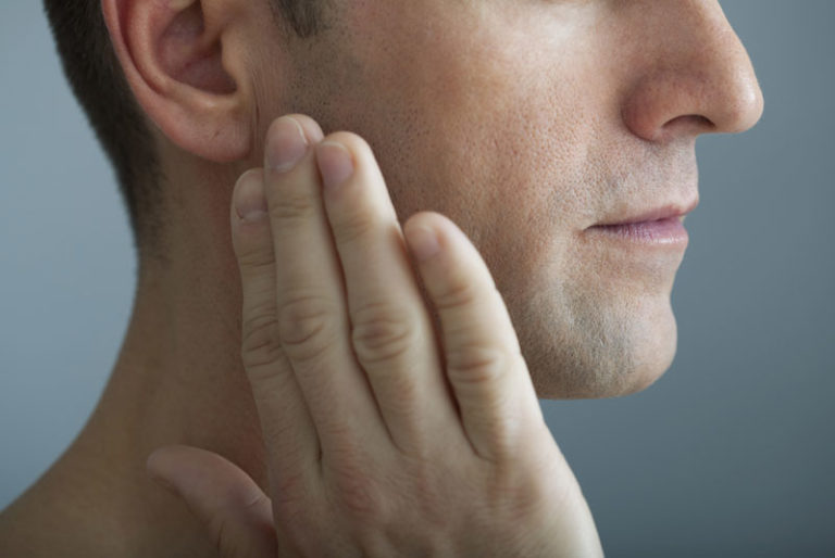 dental patient in need of tmj treatment